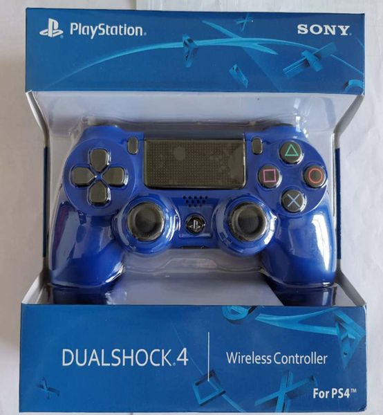 Controlador de 18 colores para PS4 Vibration Joystick Gamepad Controlador de juego inalámbrico para PS4 Vibration con paquete minorista box4024606