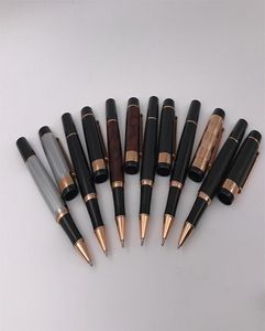 18 couleurs pour choisir Monte Rollerball Penns 1pc Lot Metal Metal Black Red Silver Gold Sign Pens Business Office School Supplies325D6430692
