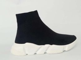 Chaussures décontractées Détail du produit Double Box Speed Trainer Boots Chaussettes Stretch-Knit High Top Trainer Shoes Cheap Sne