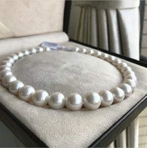 18 pouces magnifiques AAAA 1011mm Circulaire Collier de perle nature blanc Akoya avec boucle 14K 231221