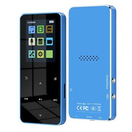 Écran tactile de 18 pouces MP3 MP4 lecteur Hifi Music Player Bluetooth 50 Carte de support E-Book Portable Student Walkman avec FM Radio Rgwua