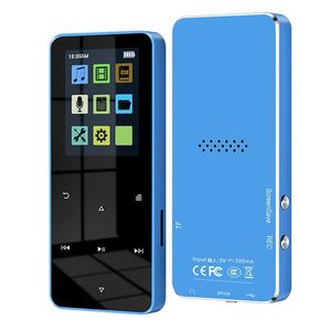 18 inch touchscreen mp3 mp4 speler hifi muziekspeler bluetooth 50 ondersteunt kaart e-book draagbare student walkman met fm radio rgwua