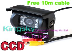 18 IR LED -sensorauto achteruitzicht CCD omkeren parkeercamera 120 ° voor 12V24V BUS TRUCK3980825