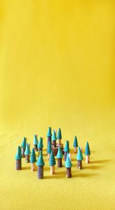 18 pièces/miniatures chalet bleu/petite maison/minable/mignon/jardin féerique/gnome/terrarium en mousse décoration de la maison/artisanat 5169785