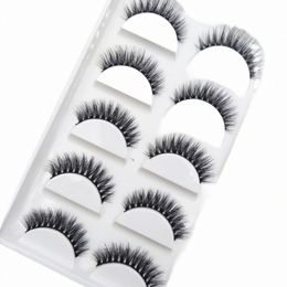 18 Style 50/250 5 paires d'oeil naturel 3D vison Faux yeux maquillage Faux yeux Les Faux Cilios maquillage outils de beauté i7oI #