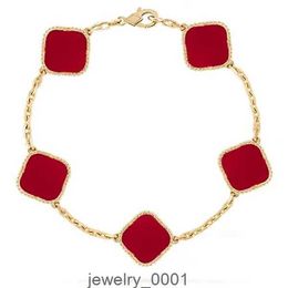 18 style luxe trèfle bracelet bijoux de créateur pour les femmes cleef amour bracelets porte-bonheur cadeaux cadeau de noël YVWT