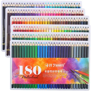 180 crayons de couleur eau Prismacolor Lapis de cor 180 couleurs soluble dans l'huile crayon de couleur Deawing croquis pour fournitures scolaires d'art 201102