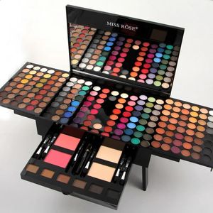 180 couleurs Palette de maquillage fard à paupières poudre Blush rouge à lèvres Kit de cosmétiques apprêt pour les yeux lumineux ombre à paupières Palette maquillage Set240129