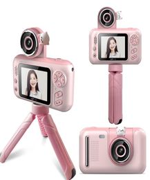 180 graden flip kinderen HD Digitale camera Children039s Minicamera Kleine micro-SLR pografie4963964