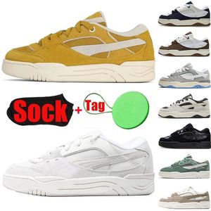 180 Designer Schoenen Voor Heren Dames Corduroy Geel Night Rider Zwart Grijs Klassieke Mode Luxe Platform Sneakers Heren Walk Work Out Wandelschoenen 2024