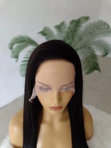 180% Full Lace Wig avec 4C Hairline Edge Perruques brésiliennes de cheveux humains