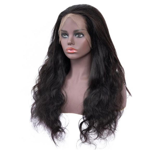 180 Lace Lace Front Human Hair Wigs Part Longles Wavy Wavy Brazilian Body Body Wig Lace Fermeure Perruque pour les femmes noires7108875