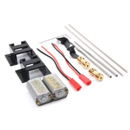 180 moteurs moteur magnétique fort 5A x2 Brossé ESC 3V-9V Kit de conduite 15 cm + hélice CCW D30 CCW + 2 ~ 2 mm pour les bateaux RC