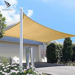 1800D Sun Shade Sails Étanche Rectangle Sun Shelter Jardin Terrasse Auvent Natation Sun Shade Camping Randonnée Cour Auvent Tente Y0706