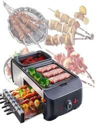 1800W Maison électrique Grill Barbecue Grill Machine maison Elecitrc BBQ Furnace Autodicole avec Cooker220V12182767433596