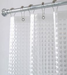 180180cm Ligne de rideau de douche transparente EVA Heavy Duty pour la salle de bain rideau étanche 6624630