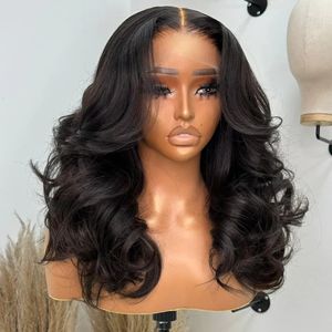 180D Glueless Body Wave Human Hair 13x4 Lace frontale transparante Braziliaanse voorgeplukte 240401