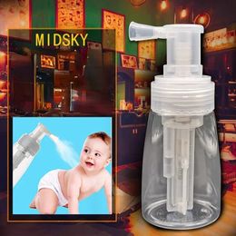 180ml Plastic Powder Bottle Dry Powder Atomizer Bottle Travel Makeup Cosmetics Sub-Bottle Container