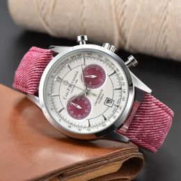 182 Mentes de luxe masculines Série à cinq points All Dial Men's Quartz Watchs de haute qualité 1888 Top Luxury Brand Watches Round Carlf Retal Retour.