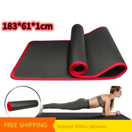 183 * 61 * 1cm nbr Yoga Mat Central European Men Fitness Exercice Débutant Yoga Mat épaissis