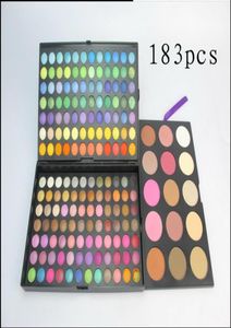 183 kleurmake -upsets 168 Matte oogschaduw 9 blos 6 bronzers poeder markeerstift coloris cosmetische sets9144334