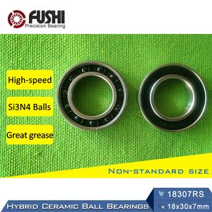 18307 Hybrid Ceramic Bearing 18x30x7 mm ABEC-1 (1 PC) Bicycle Bottom Brackets & Spares 18307RS Si3N4 Ball Bearings 18307-2RS