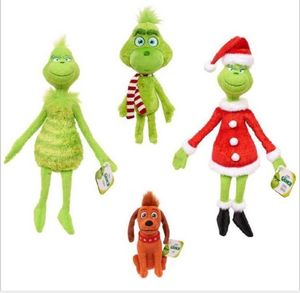 1832cm Anime Comment Grinchs a volé un jouet en peluche Noël Soft Grinch Doll Animal Dog Polls For Kid Children Birthday Gift5793565