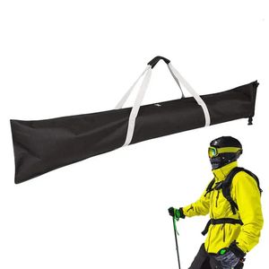 185cm Ski Outdoor Campingtas Duurzaam handvat Ski- en snowboarduitrusting Reistas Waterdicht voor snowboardbril Handschoenen 231220