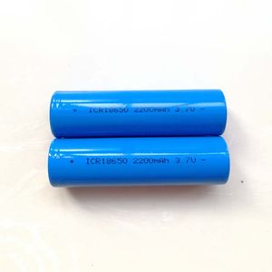 18650 Batterie 2200mAh Batteries au lithium rechargeables Usine en gros 100% Haute Qualité 5pcs par lot