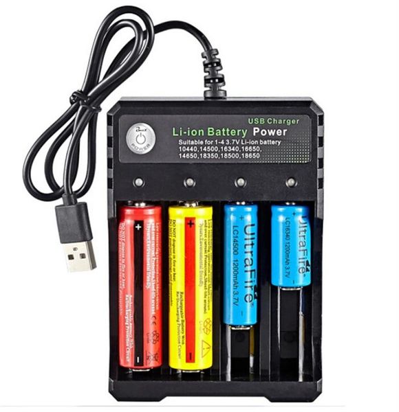 Chargeur indépendant 18650 pour batterie Liion 42V, pour 10440 14500 16340 16650 14650 18350