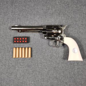 1873 Colt simple action armée Revolver jouet pistolet mousse fléchettes Blaster Airsoft pistolet métal pour adultes tir Collection meilleure qualité