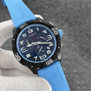 Designer Mens Watch Chronograph Quartz Movement Watches For Hommes Strap de bracele