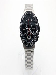 1887 Watch Limited Mens Quartz Wrists Montre à trois zones Red Second Hand Sapphire Glass Luxury Luxury Top Quality Quartz Men Watch6128012