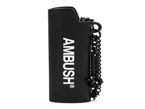 18AW Ambush Bic J3 Black Lighter Case Hiphop Rap Persoonlijk kettingfestival Geschenk voor mannen en vrouwen8057698