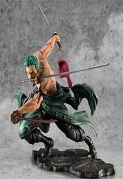 18Cm Anime Figuur Roronoa Zoro 18 Threeblade Samaximum Manga Standbeeld Pvc Action Collection Model Speelgoed 2108054165224