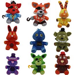 18 cm FNAF knuffel cartoon Freddy dieren knuffel Foxy Bonnie beer konijn gevulde knuffel grappige knuffels leuk verjaardagscadeau voor kinderen