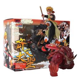 18cm Gem Naruto Shippuden Uzumaki cos Son Goku The Monkey King Figurine PVC Figure Figure Mod￨le de poup￩e Toy Collectible Gift Y200421235S