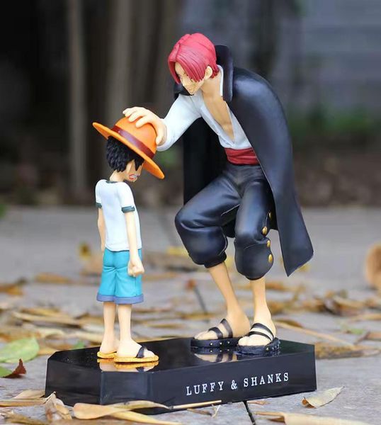 18 cm une pièce Figure d'anime quatre empereurs tiges chapeau de paille Luffy figurine d'action une pièce Sabo Ace Sanji Roronoa Zoro Figurine 1349226