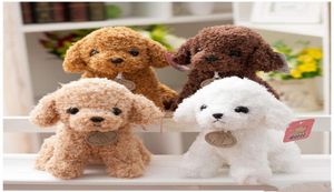 18 cm Simulatie Teddy Hond Poedel Knuffels Leuke Dier Suffed Pop voor Kerstcadeau Kinderen speelgoed EEA2646207266