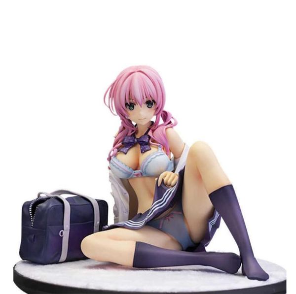 18cm Skytube Comic Aun Sari Utsugi Illustration par Kurehito Misaki Anime PVC Figure Toy Model Toys Sexy Girl Collection Doll Q0729552776