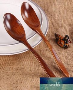 18 cm cuillère en bois bambou cuisine ustensile ustensile outil soupe cuillère