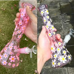 Unieke Bong Downstem Perc Glazen Waterpijpen Waterpijpen Beker Dab Rigs Ijsvanger Waskolf Roken Glazen Pijp Met 14mm Kom