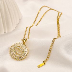 18K CCity Or Diamant Collier Ras Du Cou Femmes Amour Bijoux Lettre Colliers Designer Marque Ras Du Cou Cadeau De Fête De Mariage Amour Collier Printemps Nouveaux Bijoux En Gros