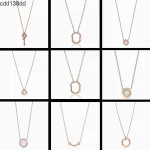 18K Designer Collier Gift Sailormoon As Bijoux Nature fille Assiette anglaise Goth Sœur Infirmière Pendante Colliers Moisanite Friend Choker Jewan Swan