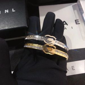 Bracelet en or 18 carats 925 Bracelet de créateur en argent de luxe fille amour diamant cercle bracelet marque classique bijoux couple boîte-cadeau créateurs de mode accessoires