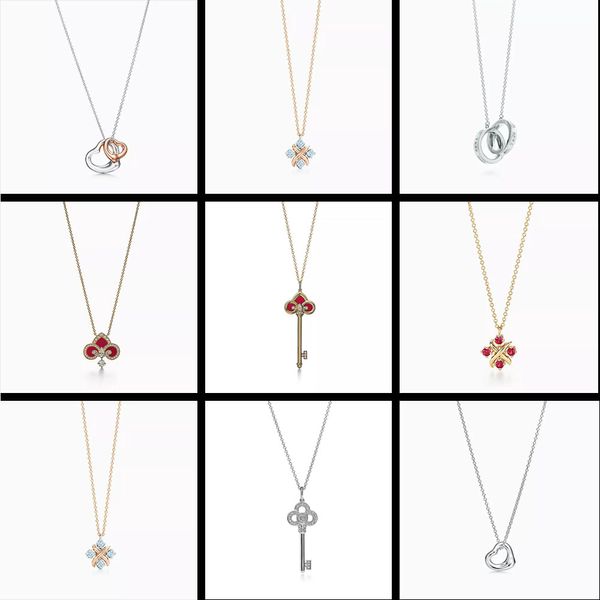 Collier de créateur en or 18 carats Sailormoon Have Jewelry Nature Fille Plaque anglaise Goth Sister Résine Infirmière Pendentif Colliers Moissanite Bijoux Cygne avec boîte