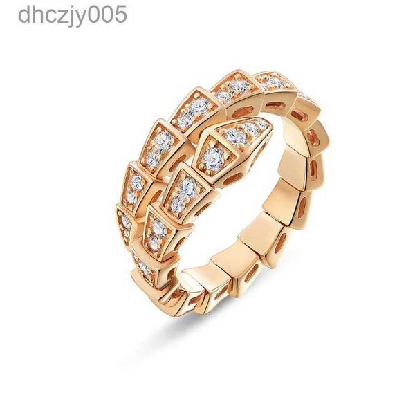 Anillo de uñas de amor de oro de 18k, pareja de moda para hombres y mujeres, anillos de diseñador de marca clásicos, joyería de acero inoxidable Y12T