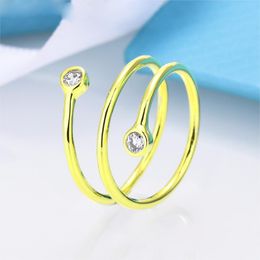 18k or luxe cristal diamant brillant marque bagues de créateurs pour femmes filles 925 argent printemps cheval oeil pierre bague bijoux cadeau Saint Valentin