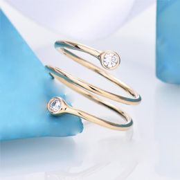 18k or luxe cristal diamant brillant marque bagues de créateurs pour femmes filles 925 argent élégant printemps cheval oeil pierre bague bijoux