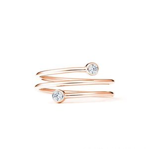 18k goud luxe kristal diamant schijnt merk designer ringen voor vrouwen meisjes 925 sterling zilver Elegant Spring Horse Eye steen kristal eenvoudige ring sieraden cadeau